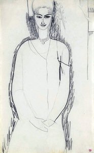 Anna Ajmátova, 1911 de Amedeo Modigliani