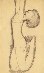 Anna Ajmátova como acróbata, 1911