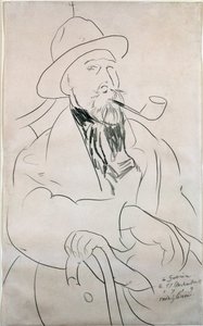 Charles Guerin. Retrato de Charles Guerin de Amedeo Modigliani
