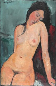 Desnudo femenino, c. 1916