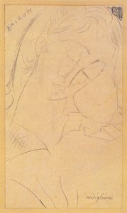 Cabeza - Bairon de Amedeo Modigliani