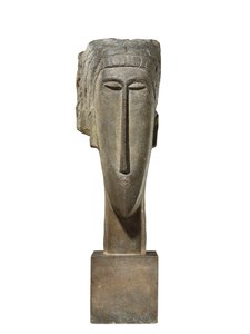 Cabeza, c.1910-12 de Amedeo Modigliani