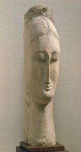 Cabeza de una mujer de Amedeo Modigliani