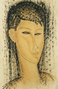 Cabeza de una joven de Amedeo Modigliani