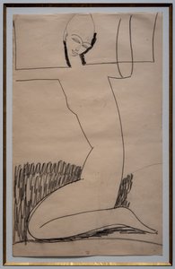 Cariátides arrodilladas de Amedeo Modigliani