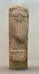 Cabeza de una mujer de Amedeo Modigliani