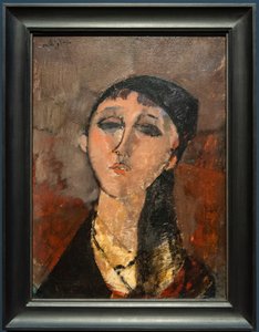Cabeza de niña (Louise) de Amedeo Modigliani