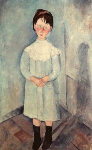 La niña de azul de Amedeo Modigliani