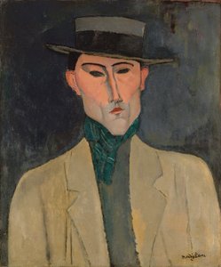 Hombre con sombrero de Amedeo Modigliani