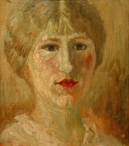 Retrato de una mujer de Amedeo Modigliani