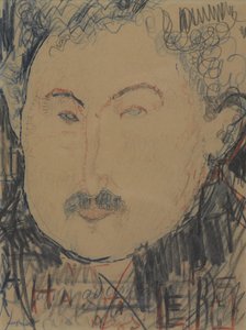 Retrato de Adolphe Basler, c.1916 de Amedeo Modigliani