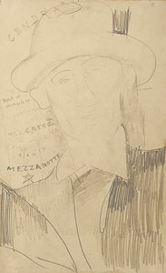 Retrato de Blaise Cendrars, c.1916-18