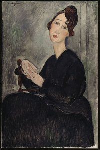 Retrato de Dédie, 1918 de Amedeo Modigliani