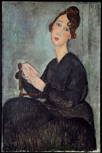 Retrato de Dedie (Odette Hayden) de Amedeo Modigliani
