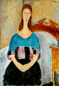 Retrato de Jeanne Hébuterne, 1918 de Amedeo Modigliani