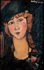 Retrato de Lolotte de Amedeo Modigliani