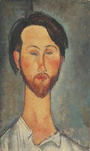 Retrato de Léopold Zborowski 1889-1932, 1918 de Amedeo Modigliani