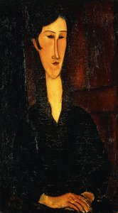 Retrato de Madam Zborowska; Ritratto di Mne Zborowska, 1917 de Amedeo Modigliani