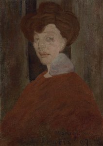 Retrato de una mujer de Amedeo Modigliani