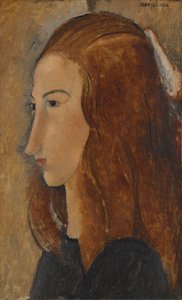 retrato de una mujer joven de Amedeo Modigliani