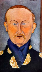 Retrato del pintor Léon Bakst, 1917