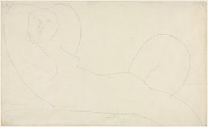 Desnudo femenino reclinado de Amedeo Modigliani