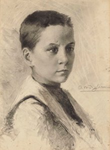 Autorretrato, 1899 de Amedeo Modigliani