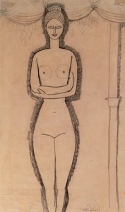 Desnudo de Pie de Amedeo Modigliani