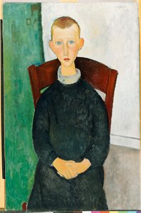 El hijo del cuidador, 1918 de Amedeo Modigliani