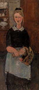 La bonita ama de casa (La Jolie ménagère) de Amedeo Modigliani