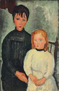 Dos chicas, 1918