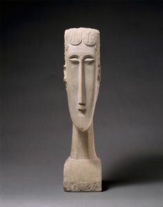Cabeza de Mujer, 1912 de Amedeo Modigliani