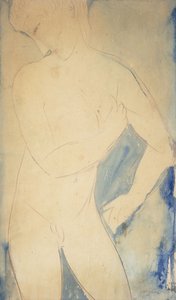 Joven Niño Desnudo de Amedeo Modigliani