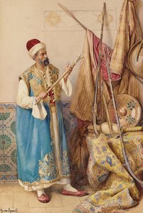 En la armería de Amedeo Momo Simonetti