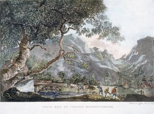 Horno de ladrillos en Clydach, Monmouthshire, 1795 de Amelia de Suffren