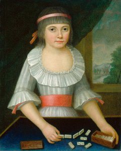 La Chica del Dominó de American 18th Century