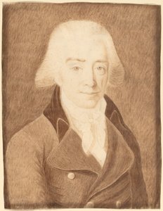 Hombre con Gran Abrigo de American 18th Century or Possibly Joseph Badger