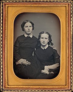Retrato de dos niñas