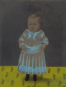 Retrato de un niño de American 19th Century