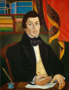 Comerciante de Textiles de American 19th Century