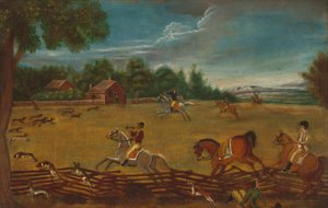El Fin de la Caza de American 19th Century