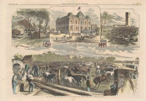 Bocetos de Guerra en la Capital de American 19th Century