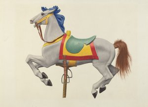 Caballo de carrusel de American 20th Century