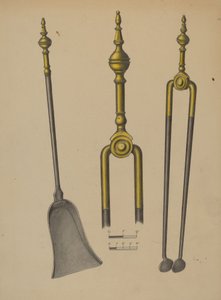 Tenazas y Pala para Fuego