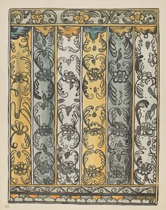 Placa 22: Decoración de pared: Del portafolio "Diseños coloniales españoles de Nuevo México"