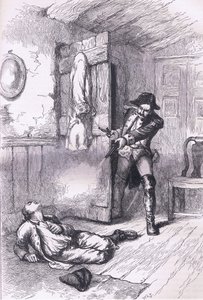 La atrocidad de Fanning: Asesinato de un plantador americano, ilustración de la Historia de los Estados Unidos de Cassell publicada por Cassell, Petter & Galpin, c.1900 (litografía) de American English school