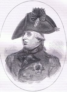 Rey Jorge III, ilustración de la Historia de los Estados Unidos de Cassell publicada por Cassell, Petter & Galpin, c.1900 (litografía)