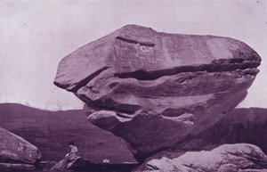 Roca Equilibrada, cerca de Pittsfield, Massachusetts de American Photographer (after)