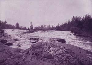 Cataratas del río Bogg, Adirondacks de American Photographer (after)