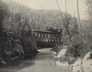 Puente en el Cañón de Animas, Colorado de American Photographer (after)